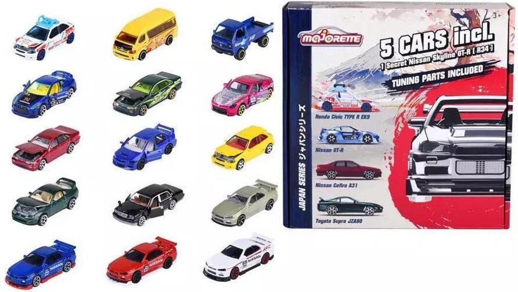 Coffret 20 véhicules Majorette - Collections Street Car