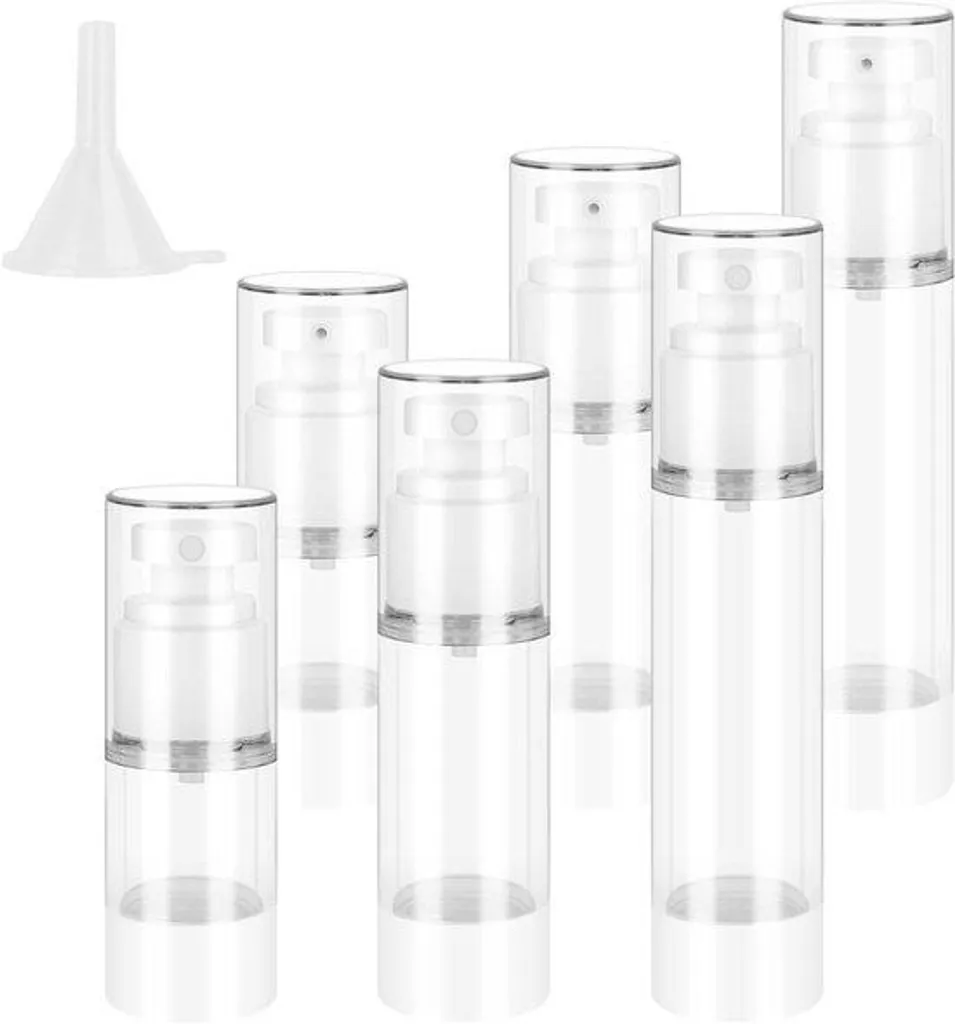 Distributeur de crème airless hermétique - Flacon vide rechargeable