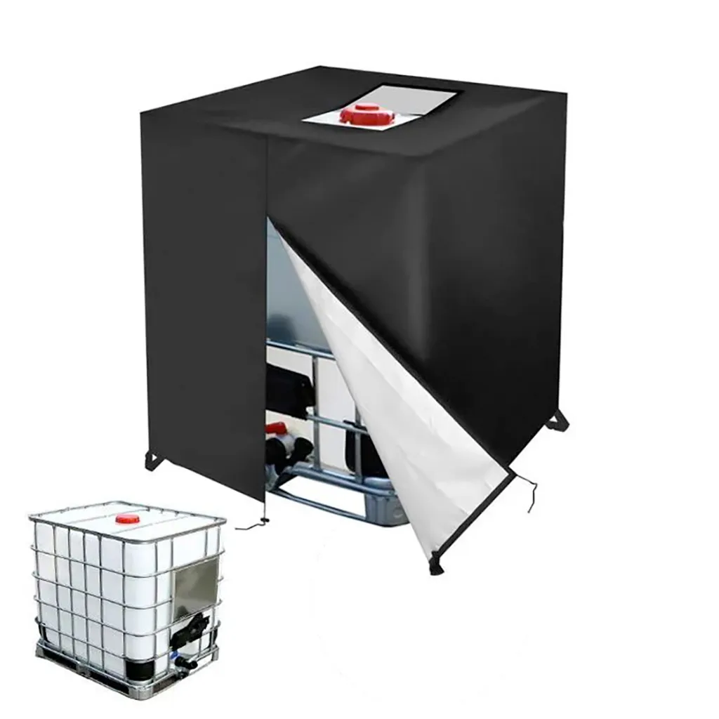 Housse de protection IBC 1000L bâche réservoir eau extérieure robuste