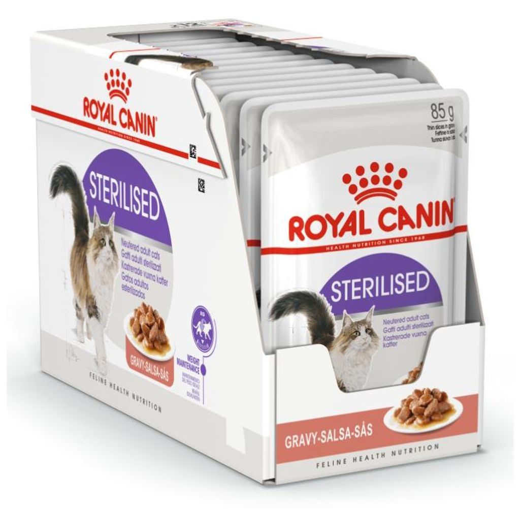 Royal Canin Feline Sterilised in Sosse, Dospělý jedinec, 85 Obrázek produktu 