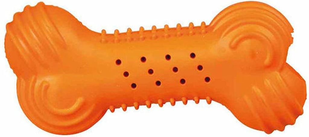 Beißring für Hunde Trixie 11 cm Bunt Knochen