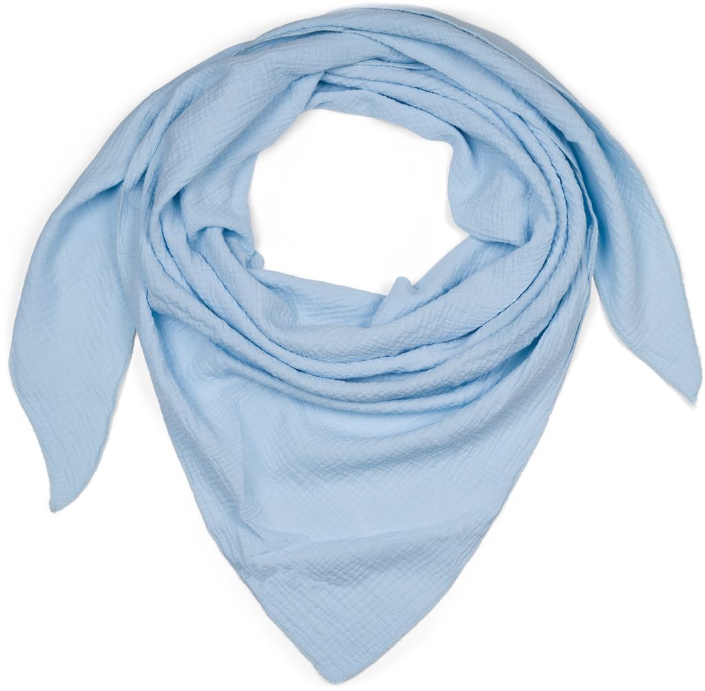 styleBREAKER Damen Musselin Dreieckstuch aus 100% Baumwolle | Weiches und leichtes Halstuch für Damen Unifarben | Stylisches Tuch für jede Jahres...