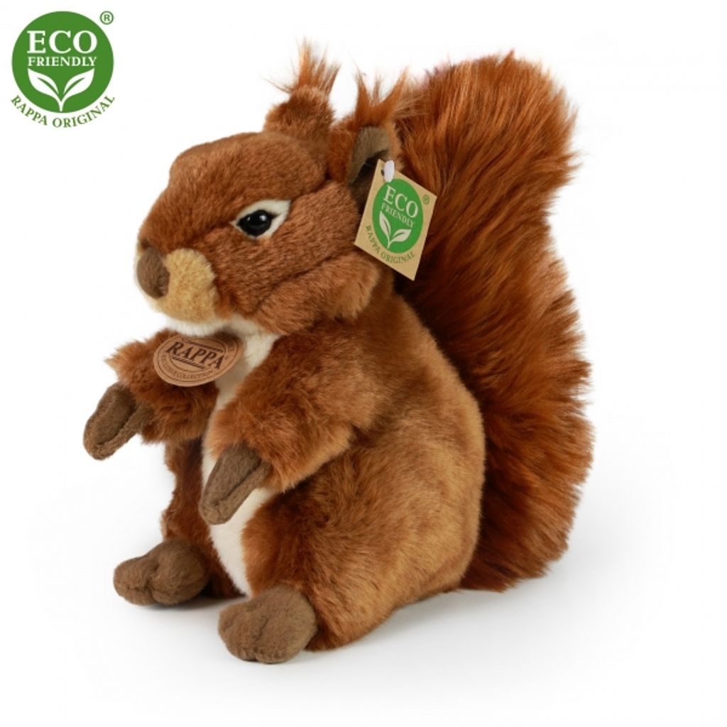 Plüsch-Eichhörnchen 21 cm umweltfreundlich Produktbild 