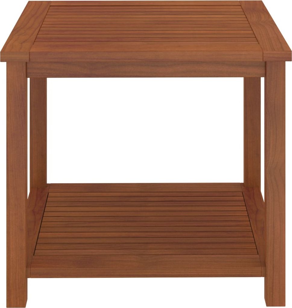 vidaXL Table d'appoint en bois d'acacia massif 45 x 45 x 45 Image du produit 
