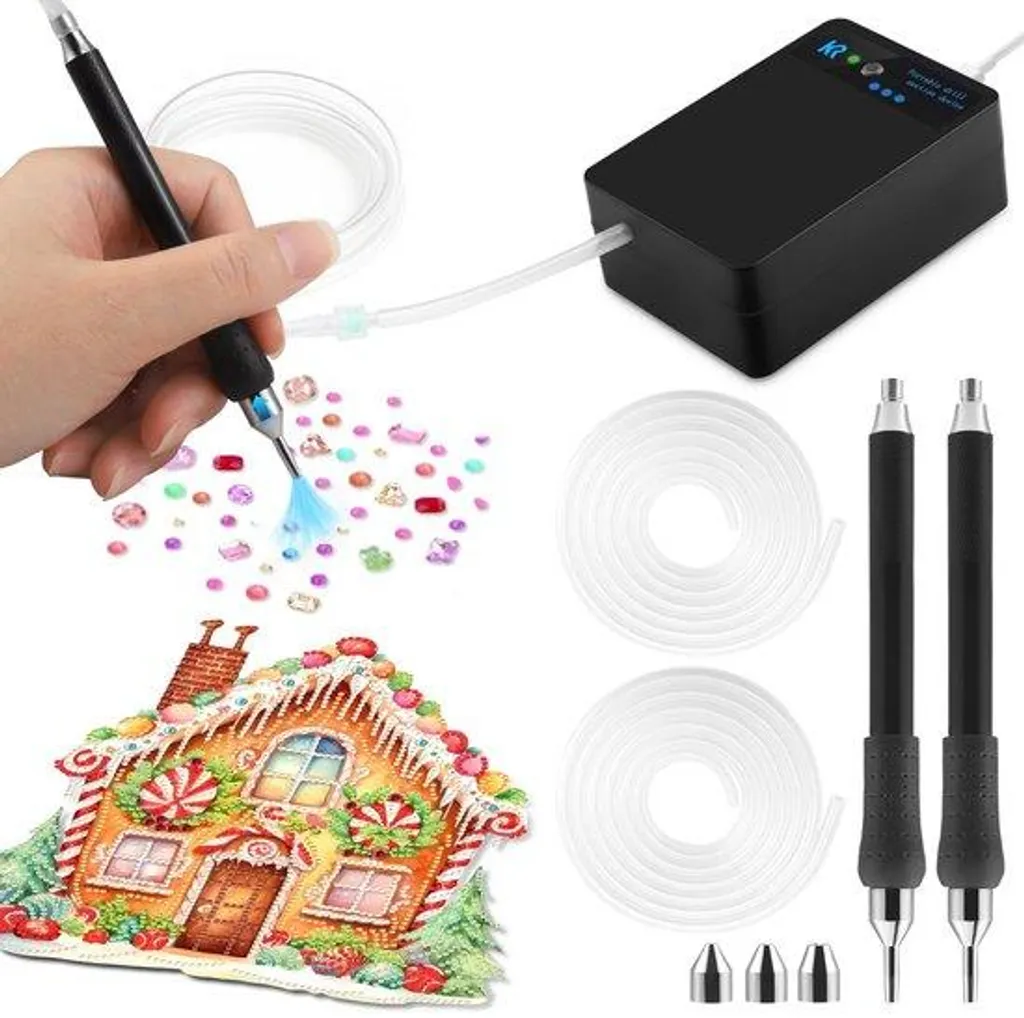 Outil Diamond Malpenn électrique pour pose rapide de strass sans fil