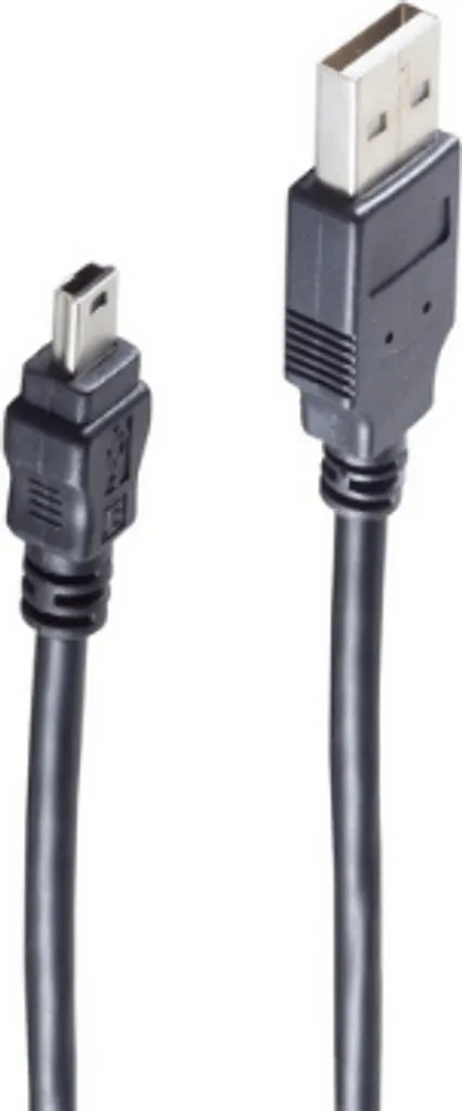 shiverpeaks BASIC-S Cavo USB 2.0 mini, USB-A - USB-B a 5 pin