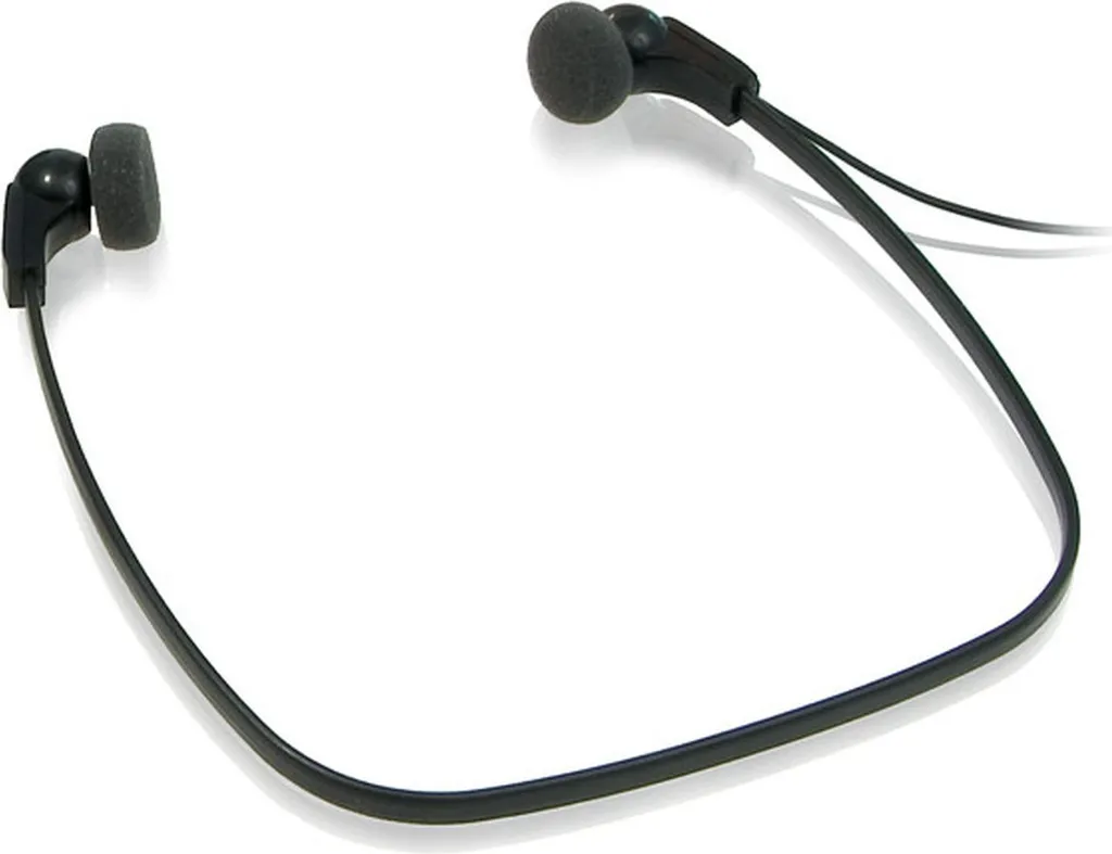Philips LFH0334 Casque Stéréo Léger avec Connecteur Jack 3.5mm Noir