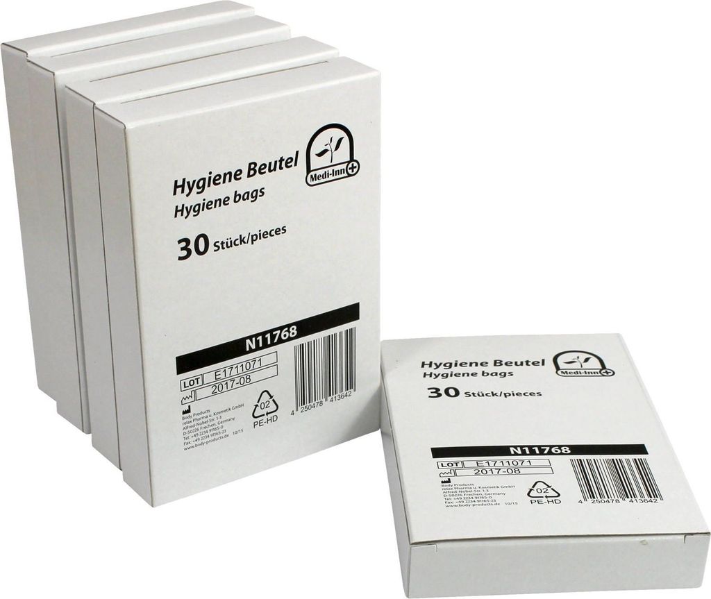 Medi-Inn Hygienebeutel für eine einfache Entsorgung von Produktbild 