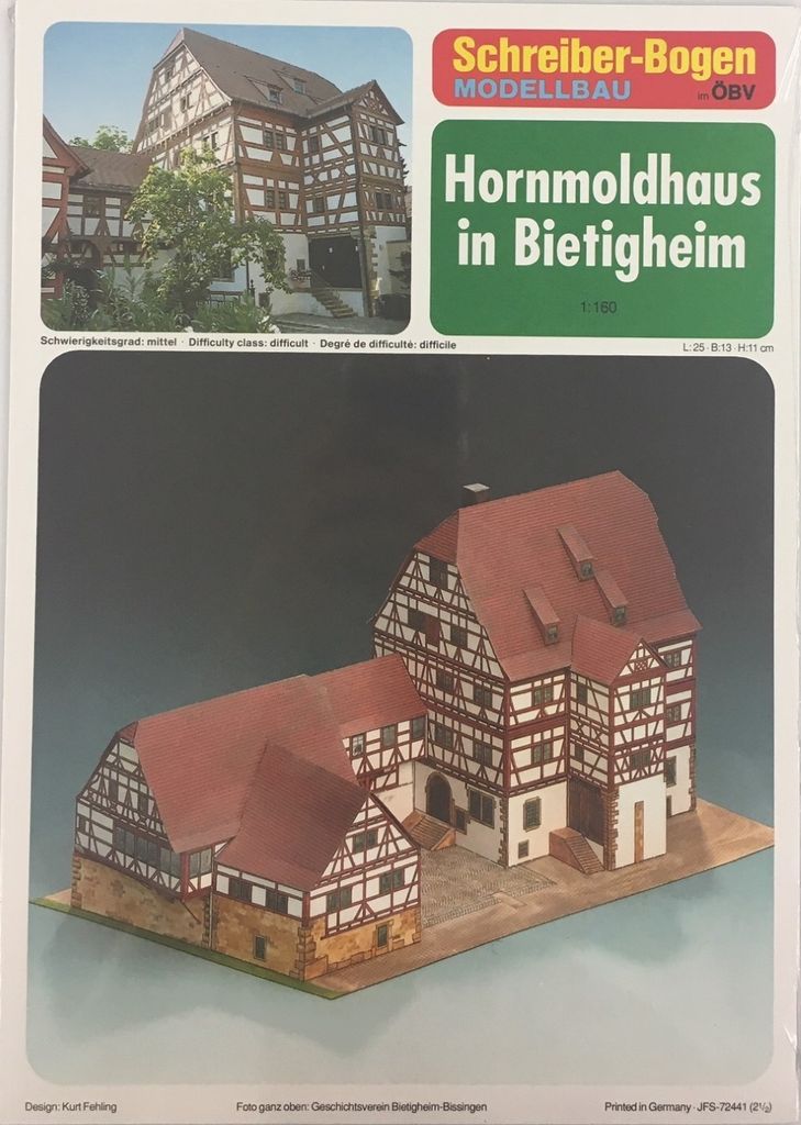 Schreiber-Bogen Modellbau Hornmoldhaus in Bietigheim N