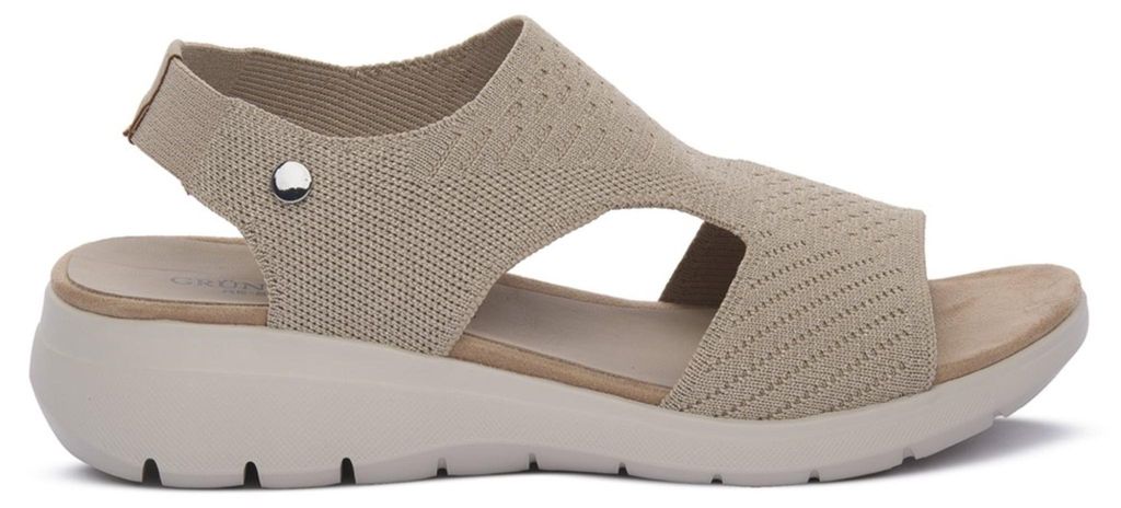 Grünland Damen Sandalen Sommer Beige