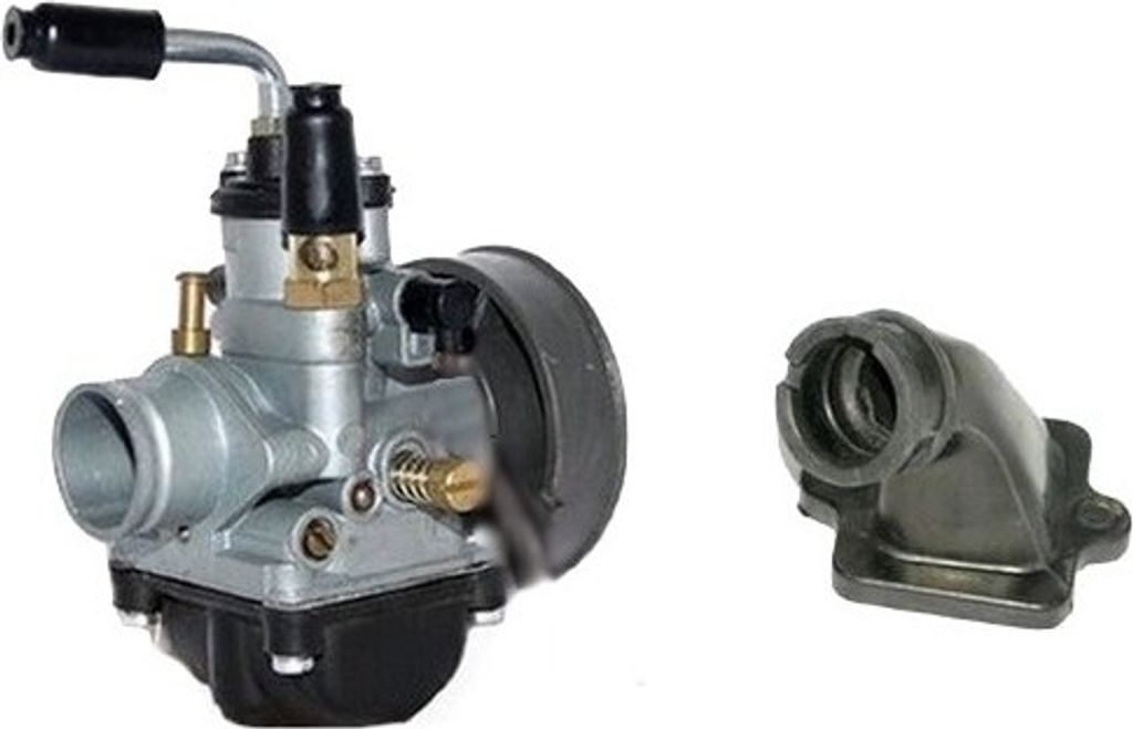 Sport VERGASER 21mm CHOKEHEBEL ANSAUGSTUTZEN für Peugeot LUDIX Snake Trend 2T 50