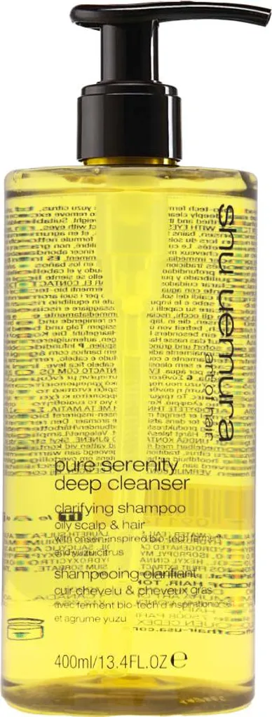 Shampooing Purifiant Shu Uemura Pure Serenity 400ml Cheveux Gras