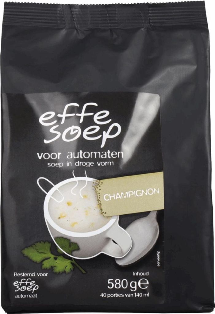 Effe soep - Effe Soep vending, champignon, 140 ml, zak van 40 porties