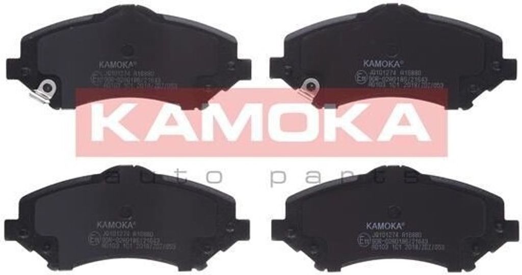KAMOKA Bremsbeläge Satz Vorne für FIAT Freemont (345) Produktbild 