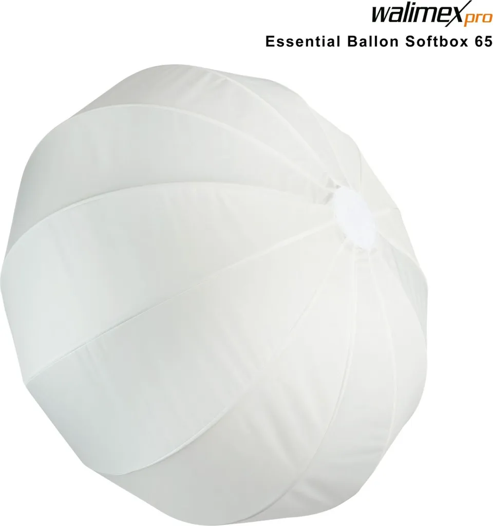 Softbox Walimex pro Balloon 65 Bowens: Luce Video 360 Gradi Top