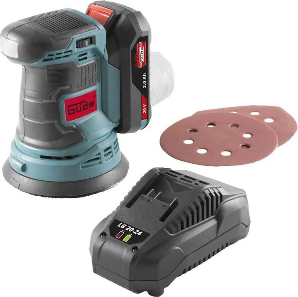 Levigatrice Eccentrica Güde EXS 20-201-24 20V | Libertà Cordless