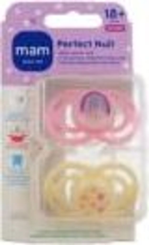 MAM | Perfect Nuit Schnuller 18+ Monate Trendy (2 Stück) zufällige Farbe - Leuchtender Säuglingssauger aus Silikon - idealer Babyschnuller für ...