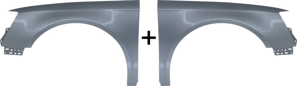 Ailes VW Passat B6 gauche + droite LK7X 05-10 Peintes à Image du produit 