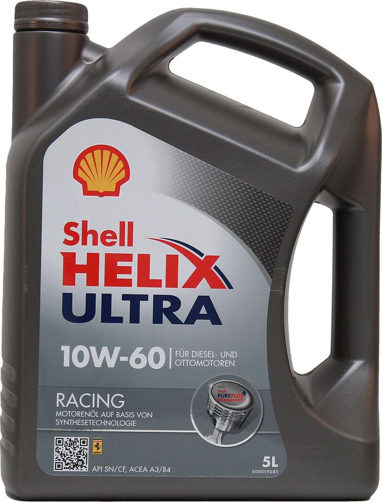 SHELL Helix Ultra Racing für 10W-60 5 Liter Motoröl Produktbild 