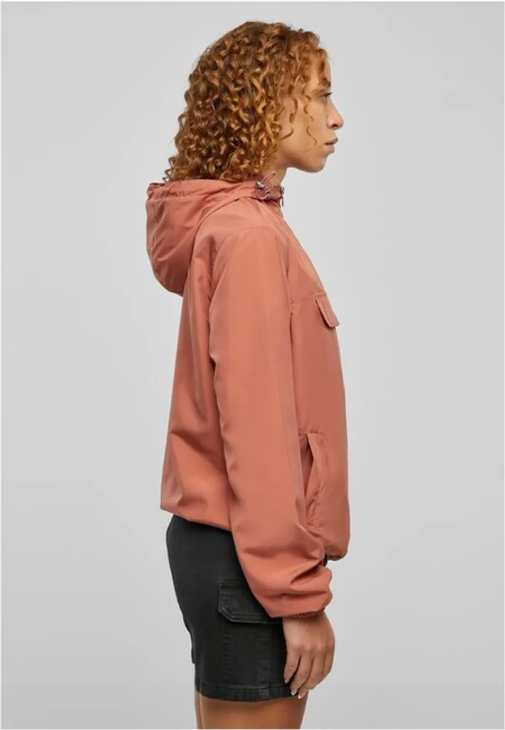 Coupe-vent Urban Classics Ladies Basic Pull Over Jacket terracotta 4XL - 4