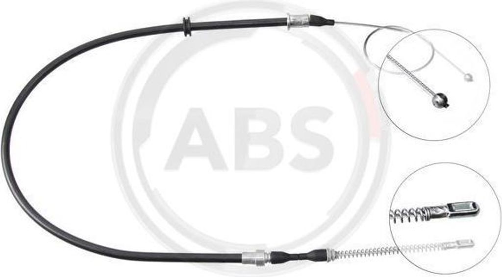 A.B.S. K12058 Seilzug, Handbremse OE 522572 kompatibel mit Corsa A