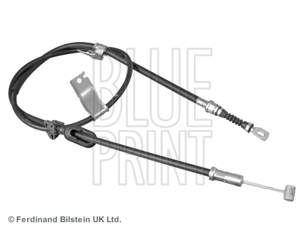 BLUE PRINT Handbremsseil Seilzug Feststellbremse für HONDA Jazz II Schrägheck (GD, GE3, GE2) Hinten Rechts ADH246142