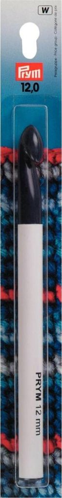 Prym Wollhäkelnadeln Kunststoff Stärke: 12,0 mm, Länge: 17 cm (218 505)