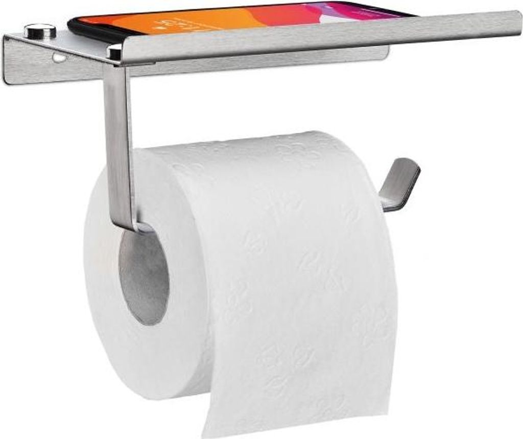 Toilettenpapierhalter mit Ablage