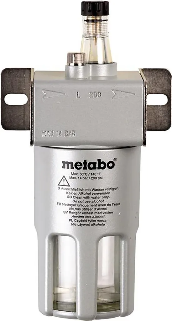 Huileur pneumatique L-200 Metabo pour lubrification automatique constante