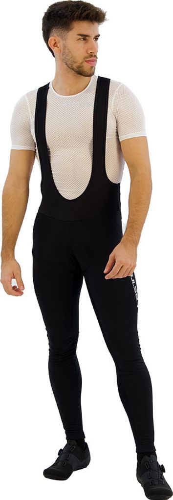 Castelli Entrata Wind Lange Trägerhose Schwarz M Mann Schwarz M
