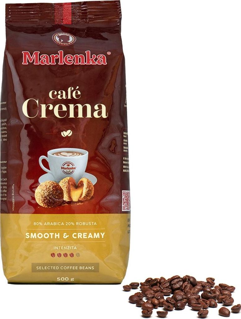 MARLENKA® Caffè Crema (1 x 500 g) - Chicchi di caffè Immagine del prodotto 