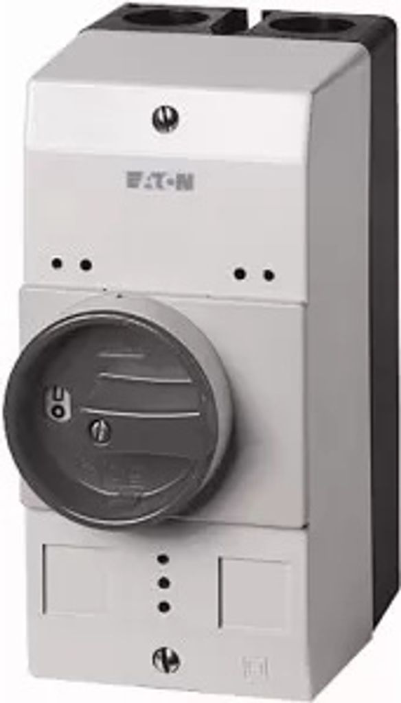 Eaton Leergehäuse mit Drehschalter (L x B x H) 158 x 80 x 126 mm Schwarz, Grau CI-PKZ0-GVM 1 St