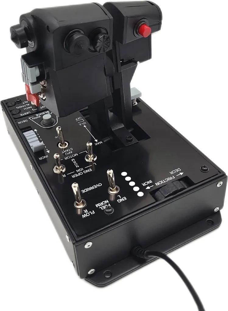 Thrustmaster Hotas Warthog Dual Joystick et Manette des Gaz USB PC - 11