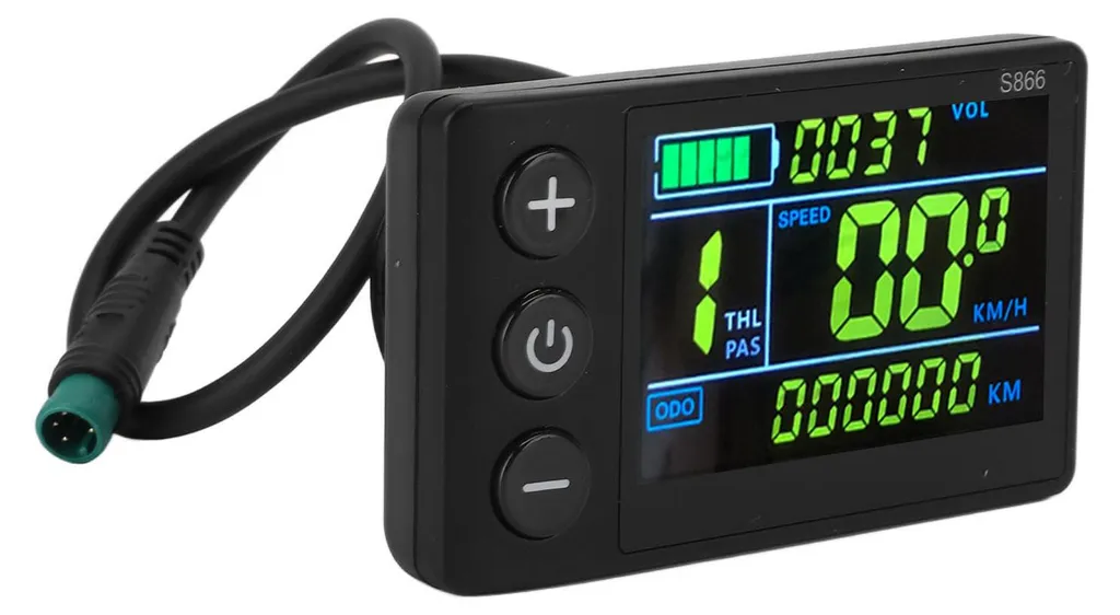 Écran S866 pour Scooter Électrique, Affichage LCD Couleur et Étanche - 3