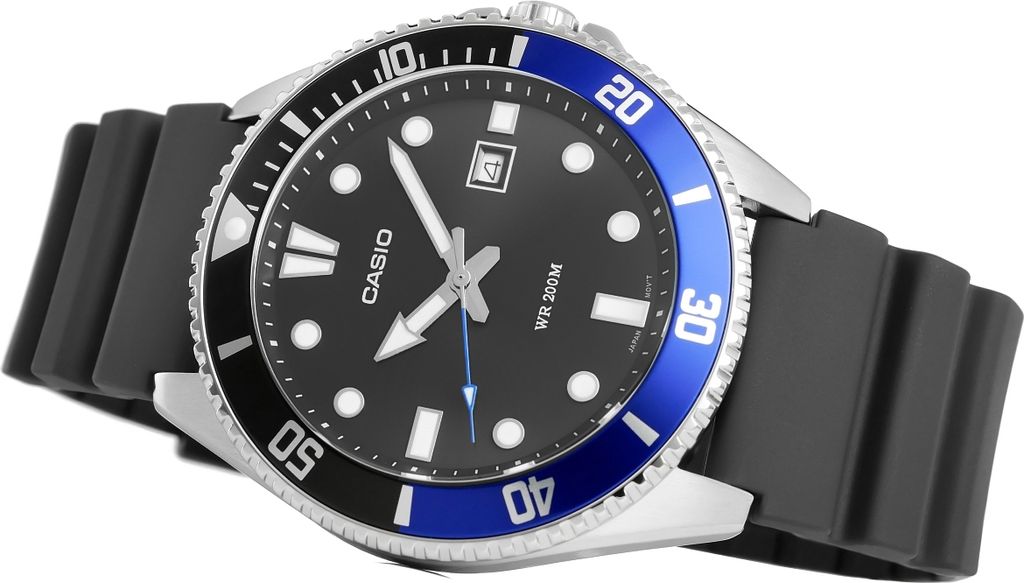 Herrenuhr Casio MDV-107-1A2VEF Schwarz Produktbild 24