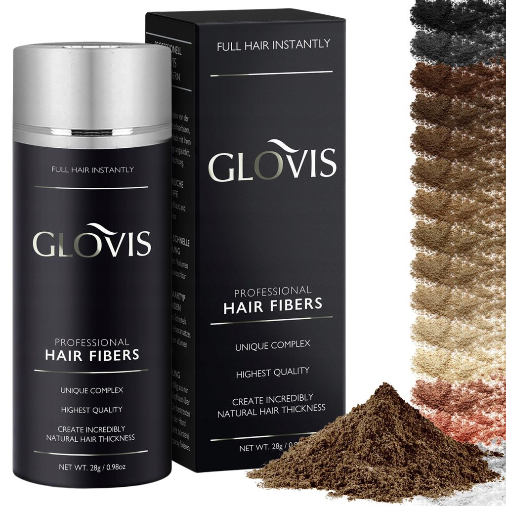 Włókna GLOVIS Hair Fibers 28g Mikrowłókna Zagęszczanie Zdjęcie produktu 