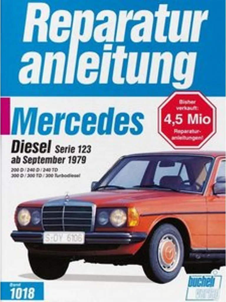 Revue Technique Mercedes-Benz Diesel Série 123 dès Septembre 1979