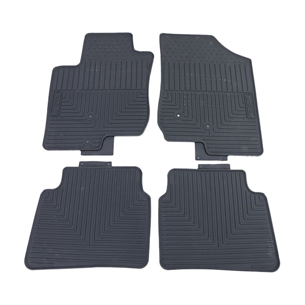 Premium Gummi Fußmatten Set 4-teilig Schwarz für Hyundai i30 FD 07-11