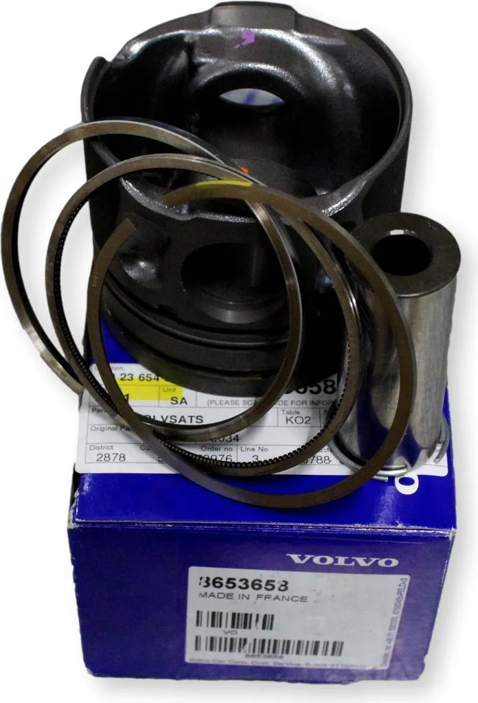 Piston complet avec bielle forgée OE 8653658 pour Volvo S40 et V50