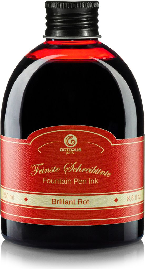 Schreibtinte Brillant Rot 250 ml