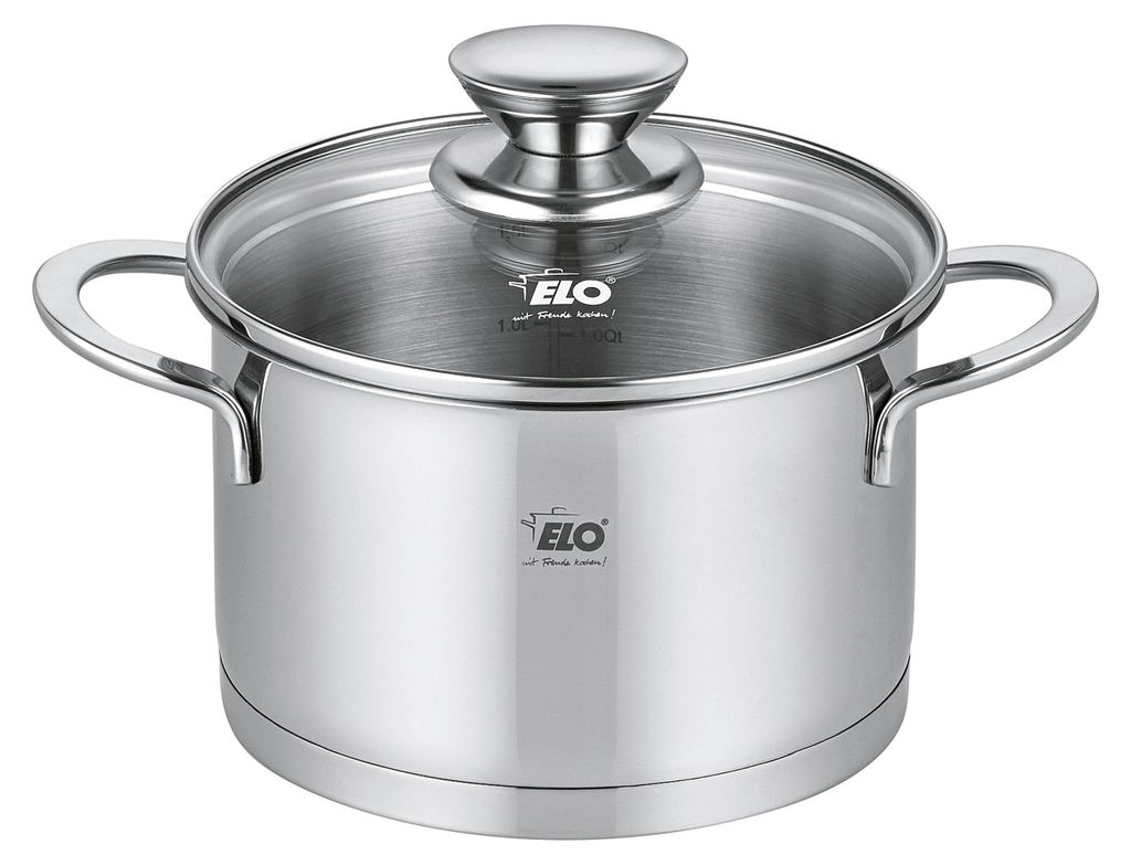 ELO Fleischtopf Galant Ø16cm Edelstahl Produktbild 