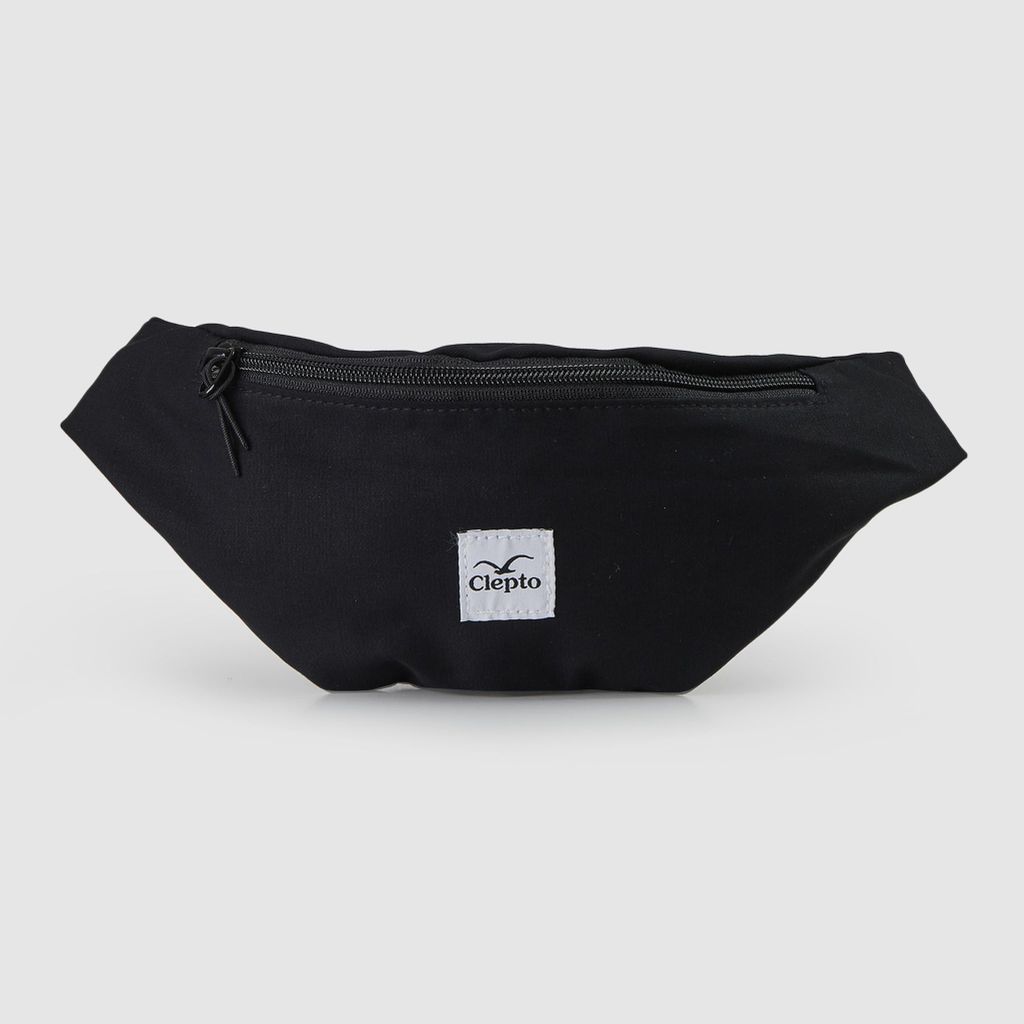 Cleptomanicx  Hipbag "C.I. Patch" 21 Black Produktbild 