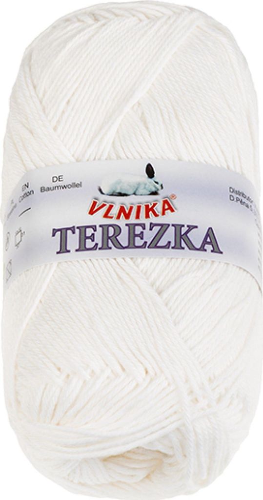 Garn TEREZKA - 50g / 155 m - Weiß