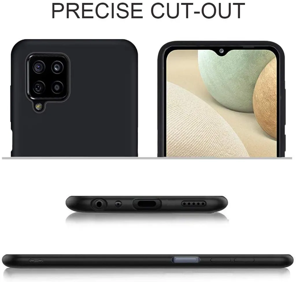 Custodia Protettiva Samsung Galaxy A12 - Silicone Rosa Soft-Touch - 4