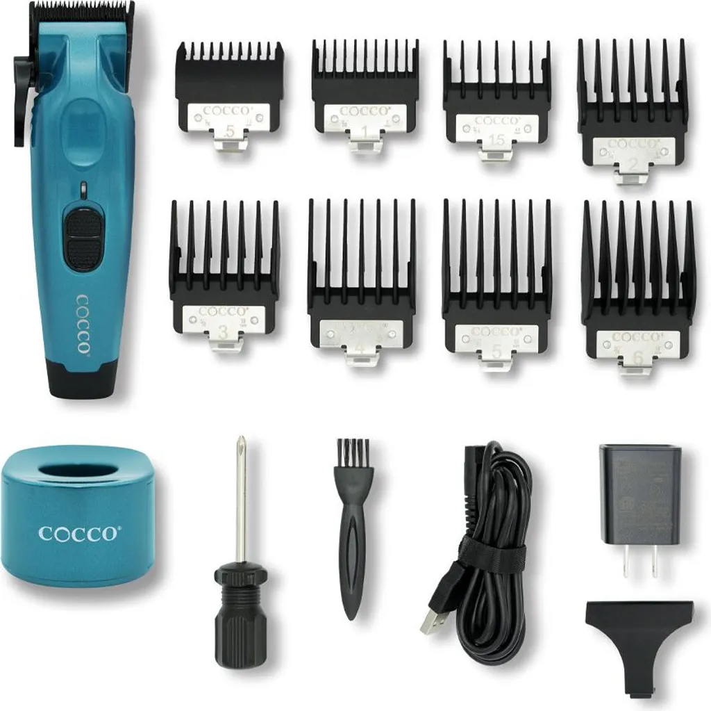 Cocco Hyperveloce Pro Clipper Dark Teal tondeuse de coupe haute performance - 4