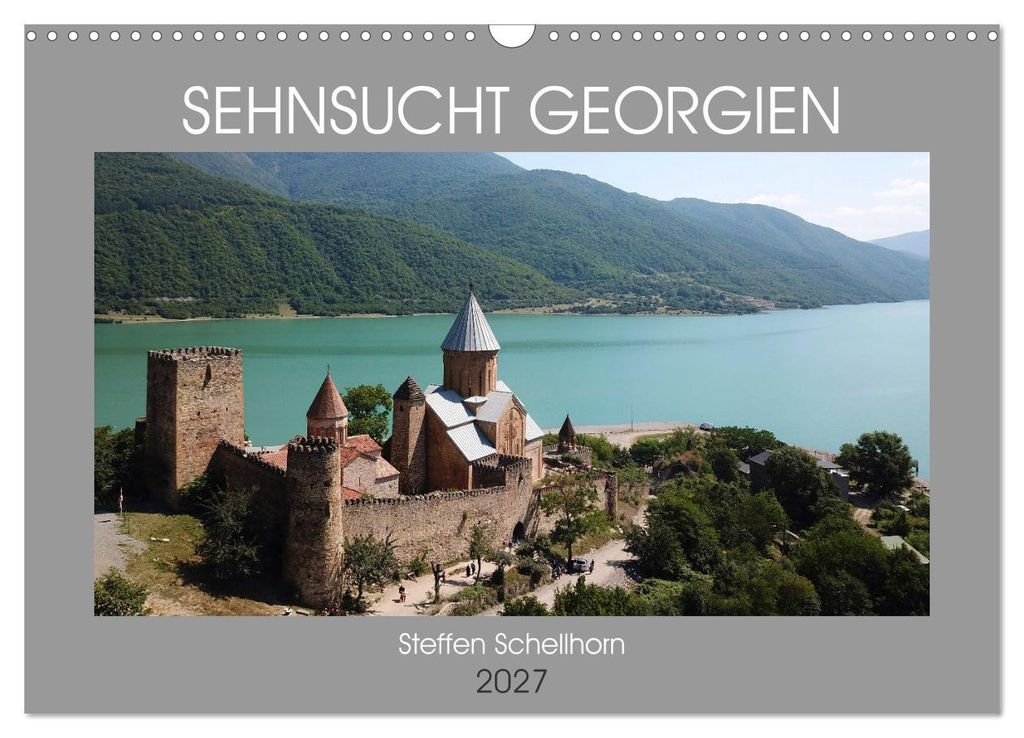 Sehnsucht Georgien (Wandkalender 2027 DIN A3 quer), CALVENDO Monatskalender