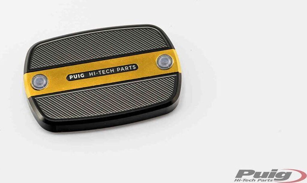 PUIG 9269O Vorderer Bremsflüssigkeitsbehälterdeckel passend fuer YAMAHA T-MAX 500 Gold