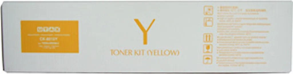 Toner jaune UTAX CK-8515 pour impressions de présentations et graphiques - 2