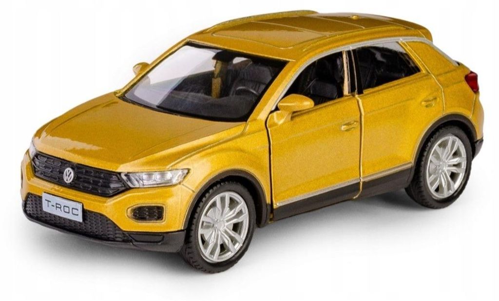 Model 1:32, RMZ Volkswagen T-ROC, goudkleurig Productafbeelding 