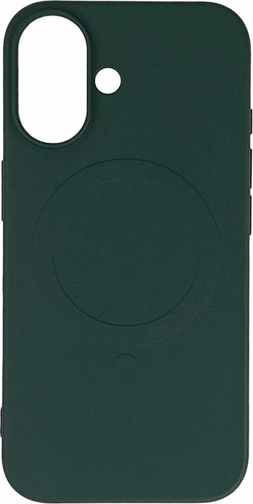 Liquid Silikonhülle mit Magnetring weiches Case Bumper kompatibel mit Samsung Galaxy S25 Edge Grün